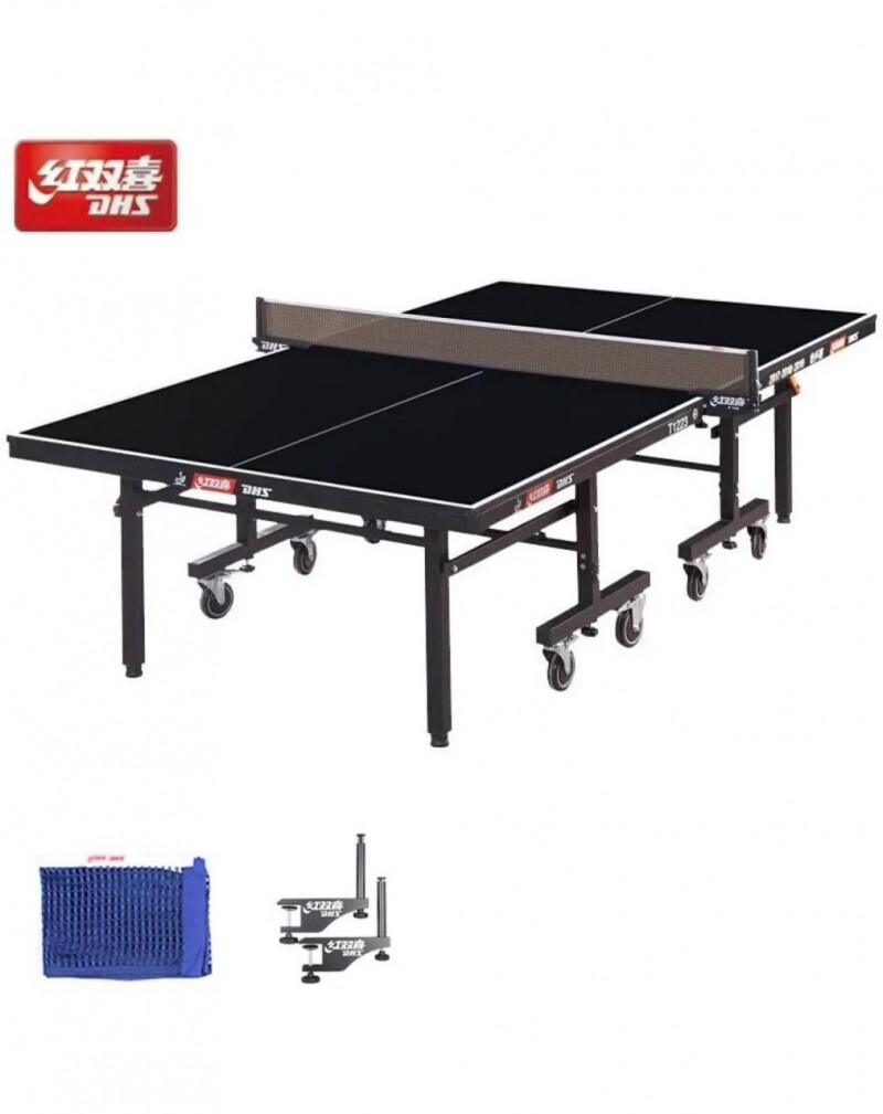 Bànbóng bàn DHS-T1223 Mặt đen Kèm cọc P145