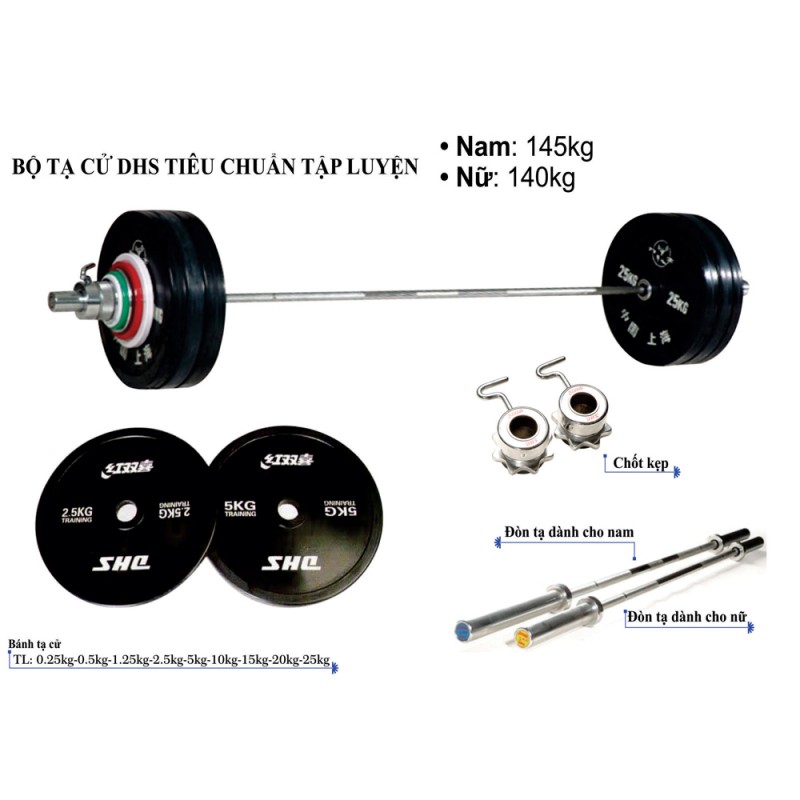 Bộ tạ cử Nam DHS-TCTL